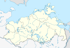 Groß Kiesow is located in Mecklenburg-Vorpommern