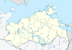 鲁讷贝格 在梅克伦堡-前波美拉尼亚州的位置
