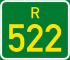 Regional route R522 shield