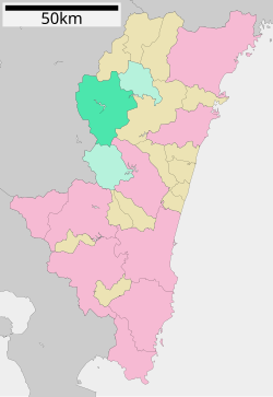 Location of Shiiba