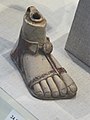 Rhodian aryballos of a shod foot (c. 500 BC)
