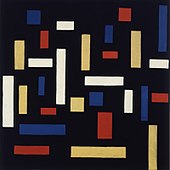Theo van Doesburg, Composition VII (The Three Graces), 1917, neoplasticism