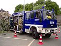 A Technisches Hilfswerk truck