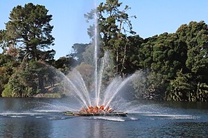 The Higginbottom Fountain at Virginia Lake Reserve