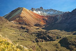 The dormant Tunupa volcano, Ladislao Cabrera Province