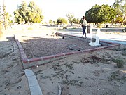 Hodges family plot where Jack Swilling is buried.