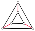 Skeleton of the triangular prism