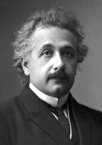 Albert Einstein in 1921