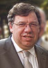 Ireland's Taoiseach Brian Cowen, who has been unexpectedly and publicly hanged in Dublin.