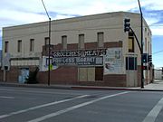 The Joslin Building was built in 1909 and is located on the southeast corner of Monroe Ave. and 4th Street. Part of the building once served as a hotel while the rest served as a Pay Less Market Groceries and Meats.