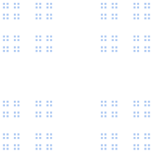 an image of the 4th iteration of Cantor dust in two dimensions