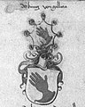Coat of arms of Kingdom of Galicia in Miltenberg armorial, c. 1486–1500.