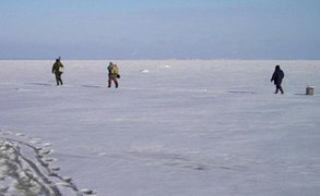 Fishermen on the Gulf of Finland