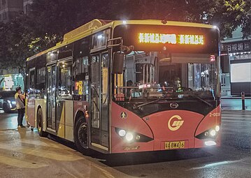 第二巴士980路的 GZ6100LGEV4 (K8)
