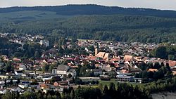 Hirschau seen from Monte Kaolino