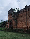 Ruined fort walls of kendujhargarh palace