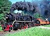 Knox & Kane 58 pulling an excursion train in 1990