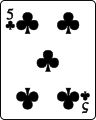 5 of clubs