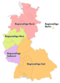 The Regionalligen from 1963 to 1974.