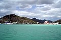 Taken from the water taxi in the Dutch side of Saint Martin.