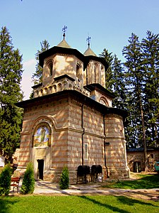 Cornet Monastery in Tuțulești