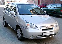 Suzuki Liana hatchback (front; Germany)