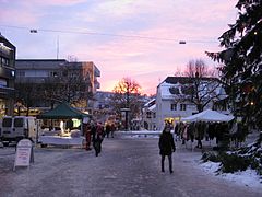 Tønsberg during winter