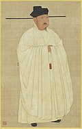 由宋代宫廷画师所绘的《宋太宗像》，台北国立故宫博物院馆藏