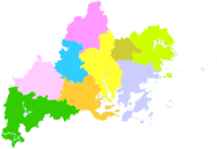 寧德市行政區劃圖