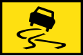 (T3-3) Slippery road when wet