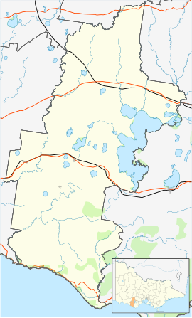 Foxhow is located in Corangamite Shire