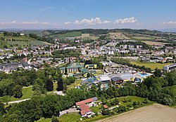 Aerial view of Bad Schallerbach
