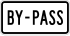 By-pass plate