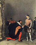 Don Pedro de Tolède kissing the sword of Henry IV (1820), by Jean-Auguste-Dominique Ingres