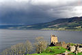 Urquhart Tower and Loch Ness