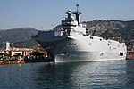 The Mistral in Toulon harbour