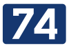 Republic Road I-74 shield