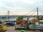 New Railway Bridge, finished 1979, part of the Belgrade railway junction