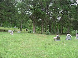 The Phelps Cemetery in the township's southwest
