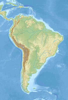 Pacaraima Mountains is located in South America