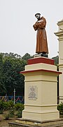 St. Francis of Assisi statue in front