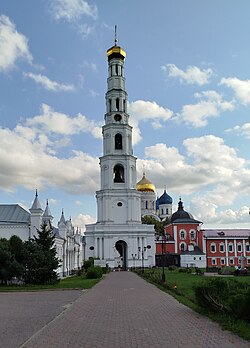 Bell tower of Ugresha Monastery