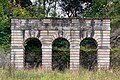 "Amphitheatre", a listed structure from the 1740s alongside Riverside Walk in Saltram Park, Plymouth