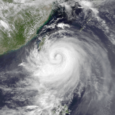 Another hurricane expert, Yellow Evan got four 1982 typhoons to GA. (Typhoon Andy shown.)