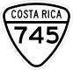 National Tertiary Route 745 shield}}
