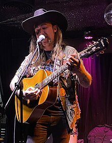 Williams performing at Vultures in Colorado Springs on February 17, 2024
