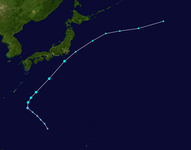 热带风暴路径图