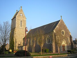 The church in Moyon