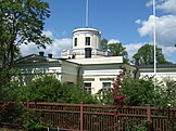The Helsinki University Observatory, where Finland's local mean time is measured