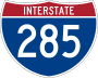 Interstate 285 marker